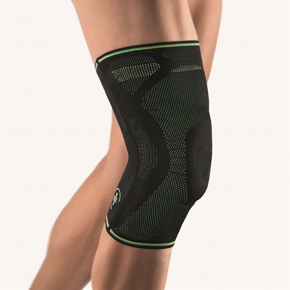 Bort StabiloGen Sport Kniebandage 4 schwarz/grün