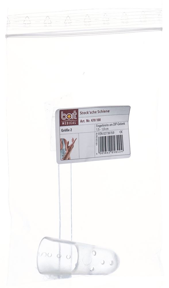 Bort Stack’sche Schiene Gr2 transparent