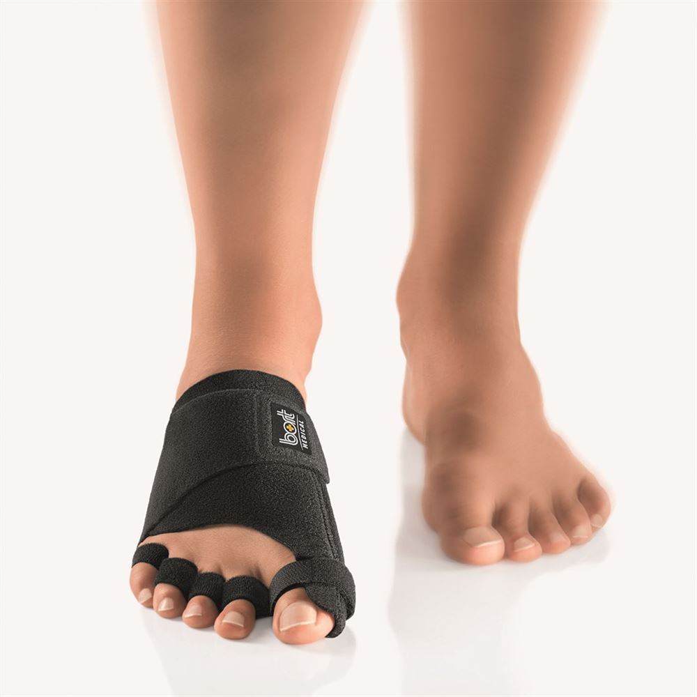 Bort Valco Soft Hallux-Valgus-Schiene M rechts schwarz