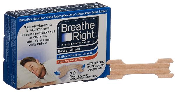 Breathe Right Nasenpflaster TAN L 30 Stk