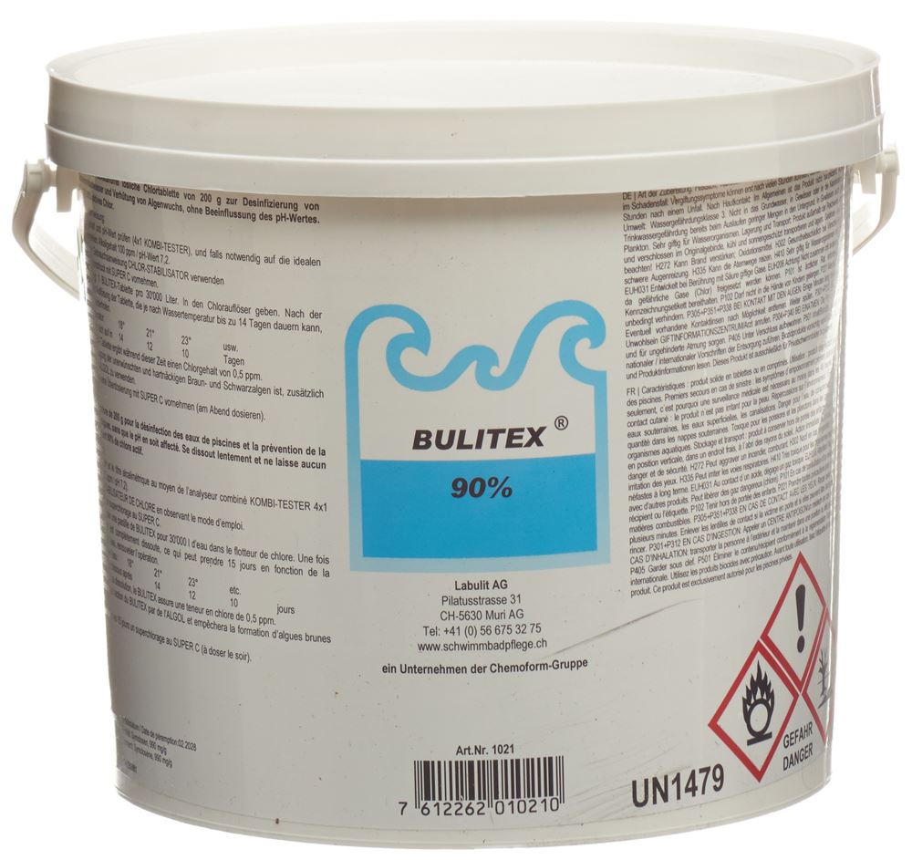 Bulitex Chlor-Tabletten 3 kg