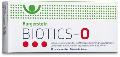 Burgerstein Biotics-O Tabletten Blist 30 Stück