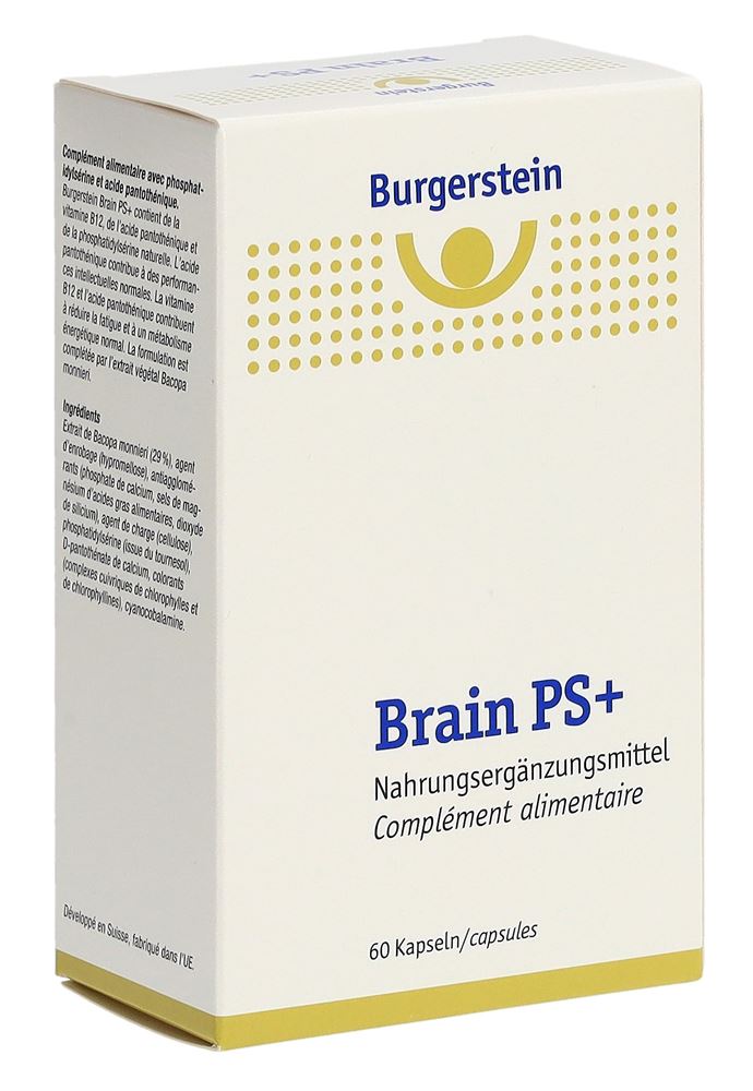 Burgerstein Brain PS+ Kaps 60 Stk