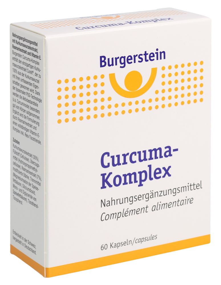 Burgerstein Curcuma-Komplex Kaps Blist 60 Stk