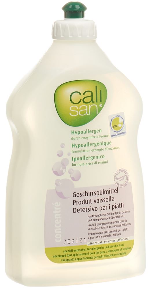 Calisan Geschirrspülmittel liq hypoallergen 500 ml
