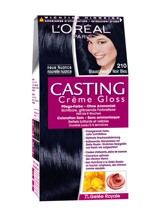Casting Creme Gloss 210 blauschwarz