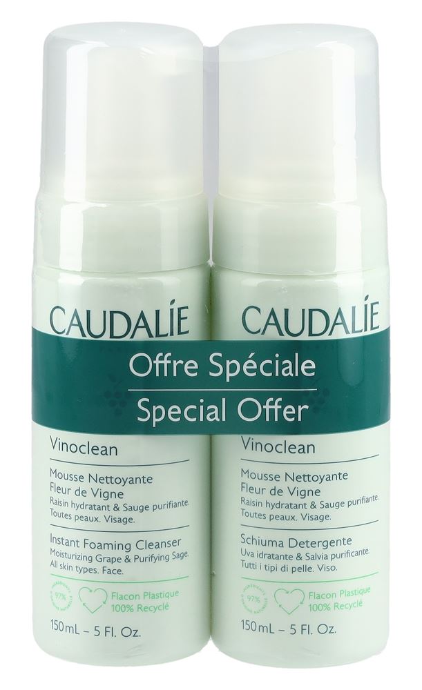 Caudalie Duo Vinoclean Fleur Vigne
