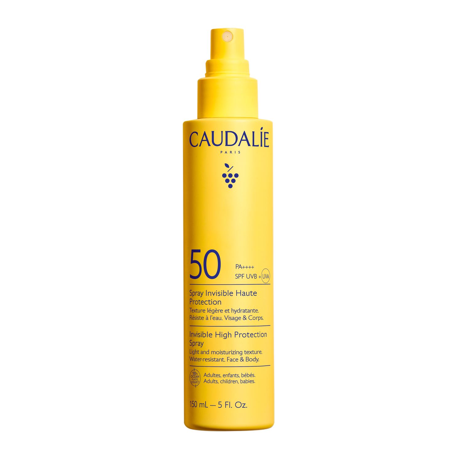 Caudalie unsichtbarer Sonnenspray Lsf50 150 ml