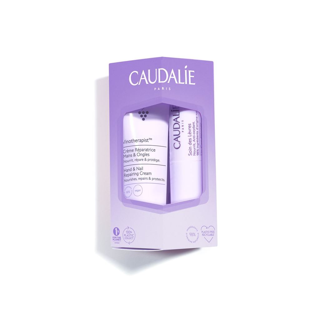 Caudalie Vinotherapie Coffret Duo LipHand 2 Stk