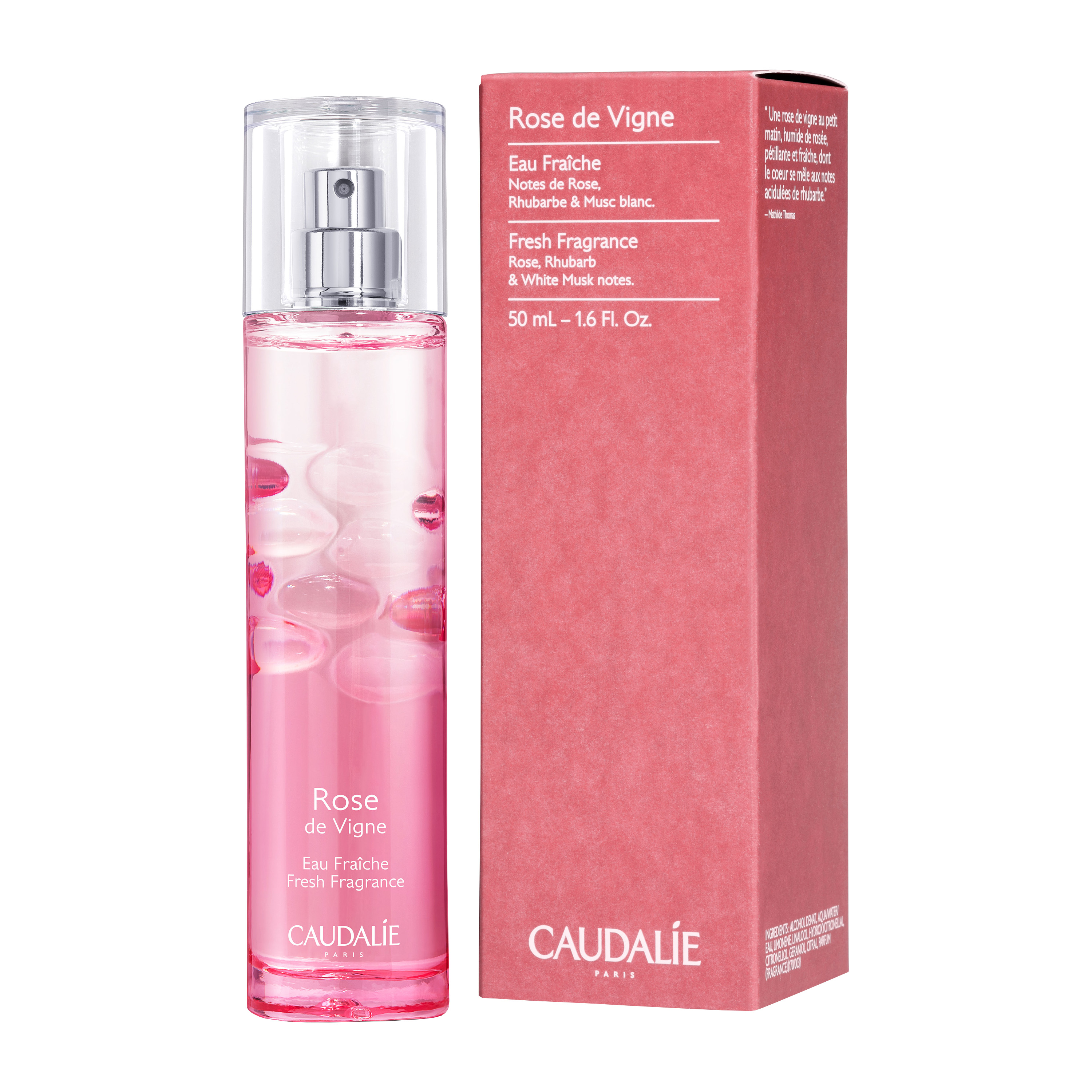Caudalie Vinotherapie Rose Vigne Eau Fraiche 50 ml