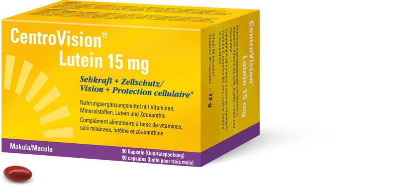 CentroVision Lutein 15 mg 90 Stk