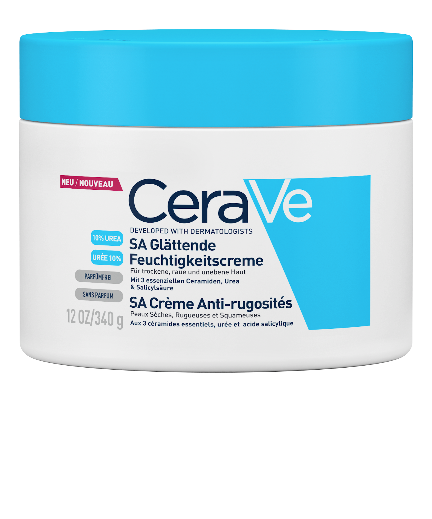 CeraVe SA Glättende Feuchtigkeitscreme Topf 340 g