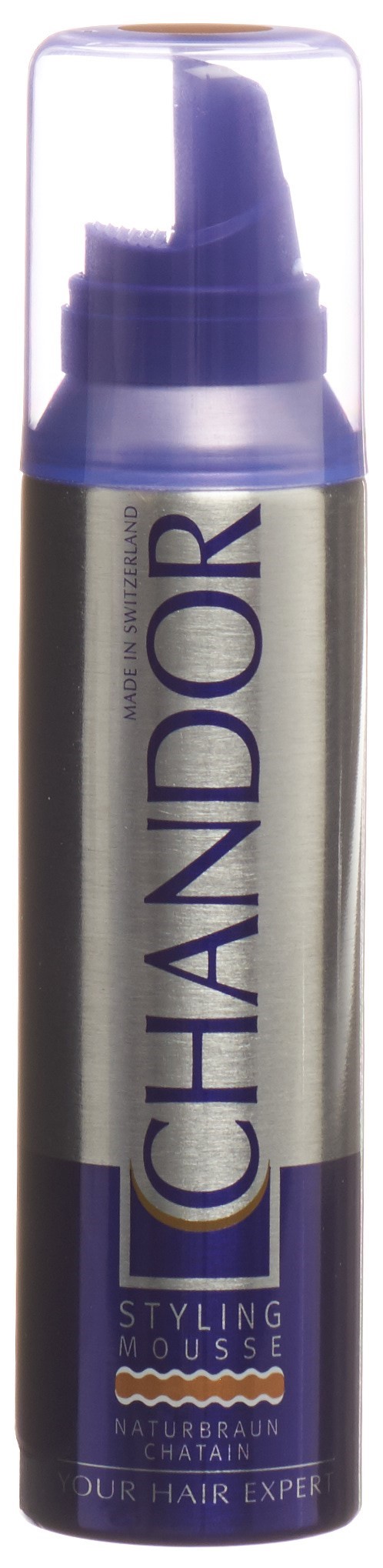Chandor Colour Styling Mousse Naturbraun 150 ml