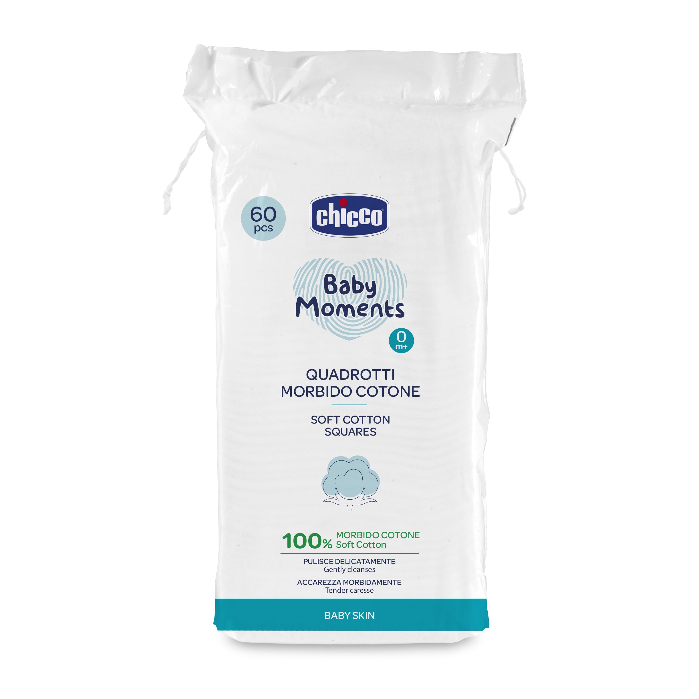 Chicco Wattepads 0m+ Btl 60 Stk