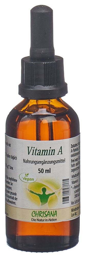 Chrisana Vitamin A Tropfen Pip Fl 50 ml