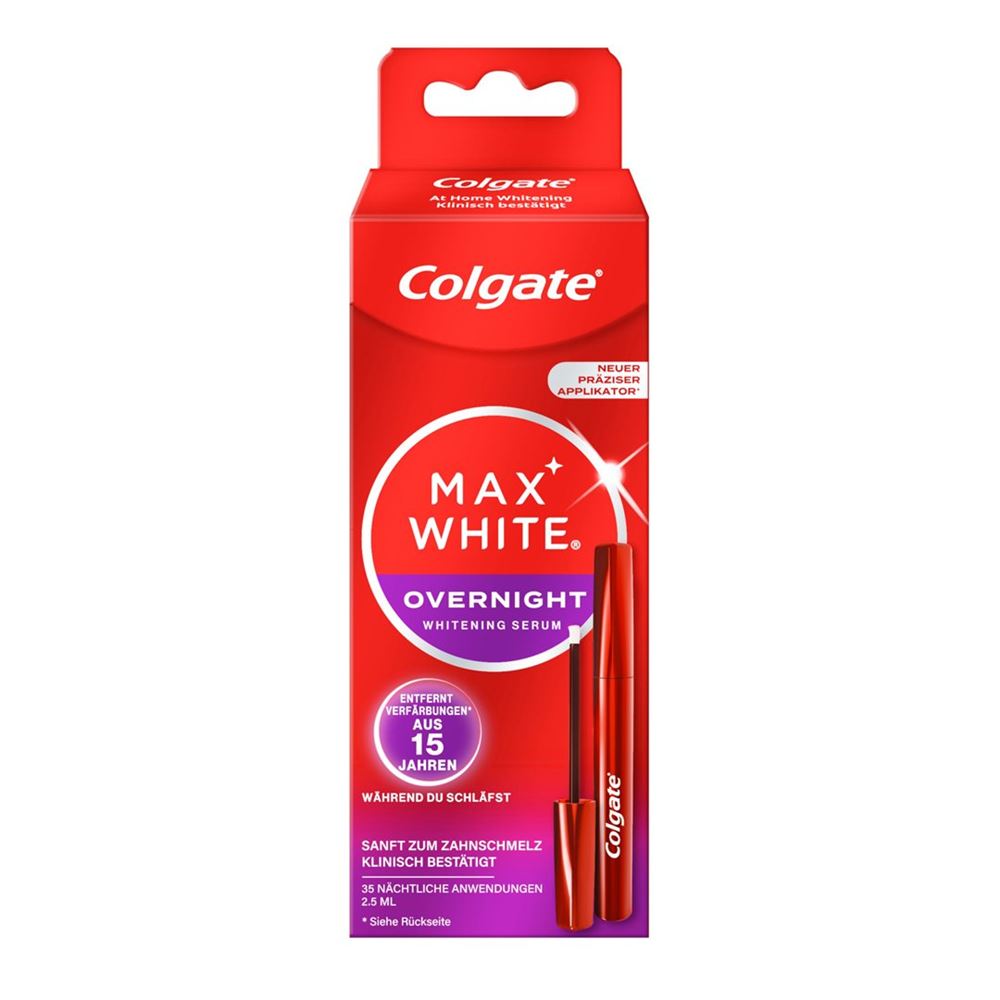 Colgate Max White Ultimate Overnight Whitening Serum 2.5 ml