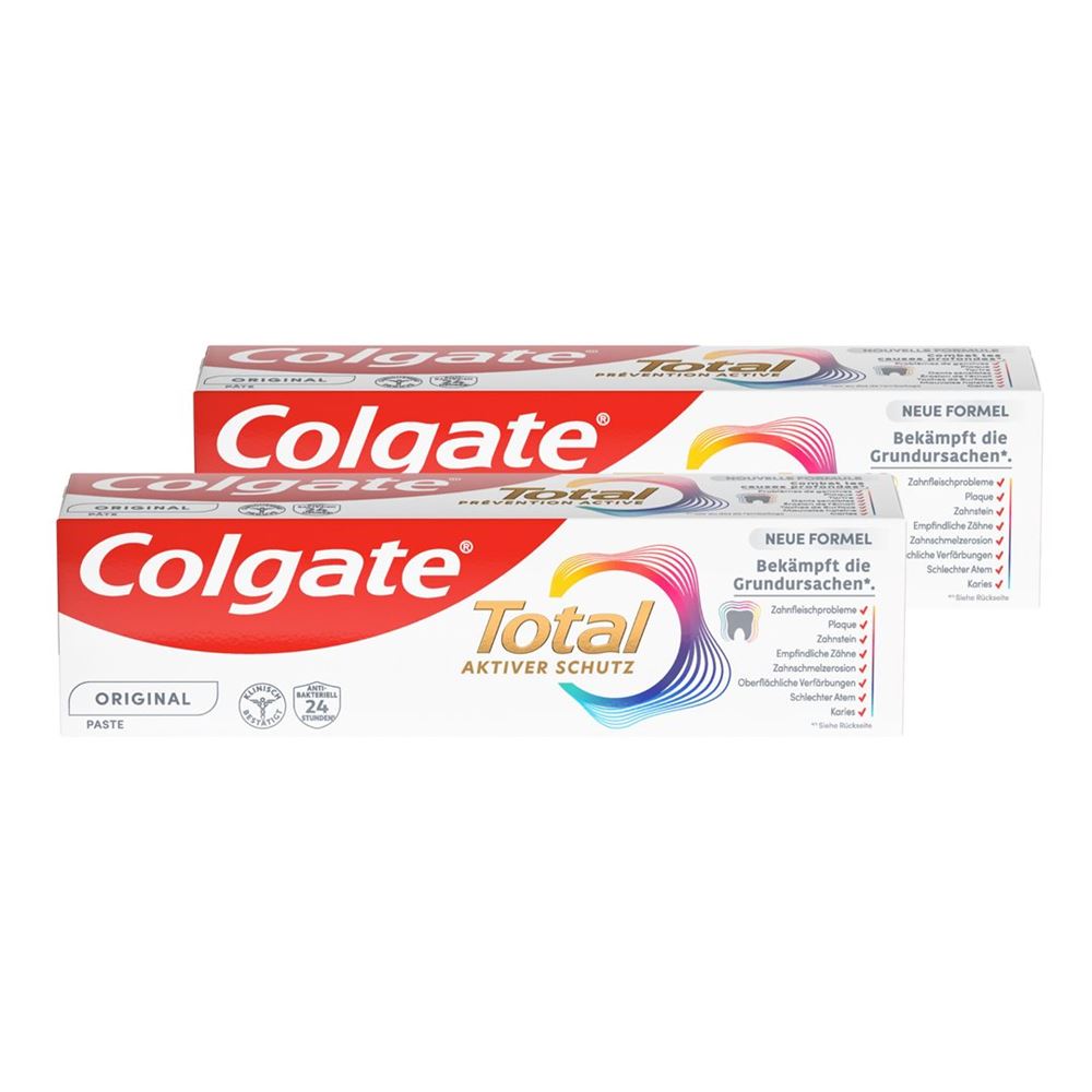 Colgate Total Original Zahnpasta Duo 2 x 75 ml