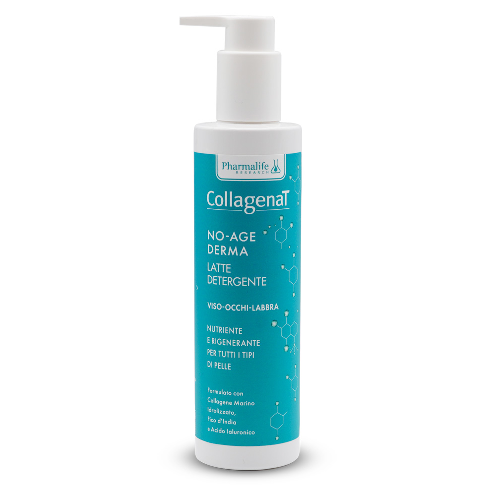 Collagenat No-Age Derma Latte Detergente Viso Fl 250 ml