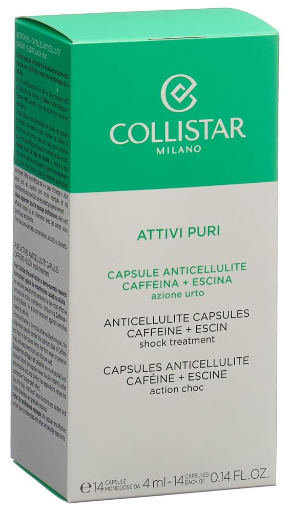 Collistar Pure Actives Anticellulite Capsules 14 Stk