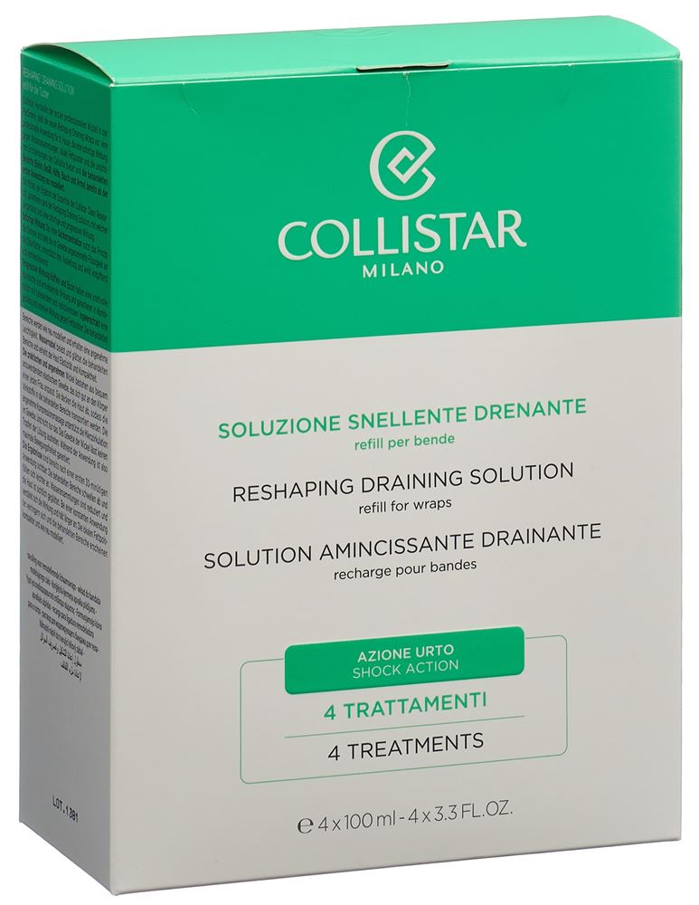 Collistar Reshap Draining Sol Refill 4 Stk