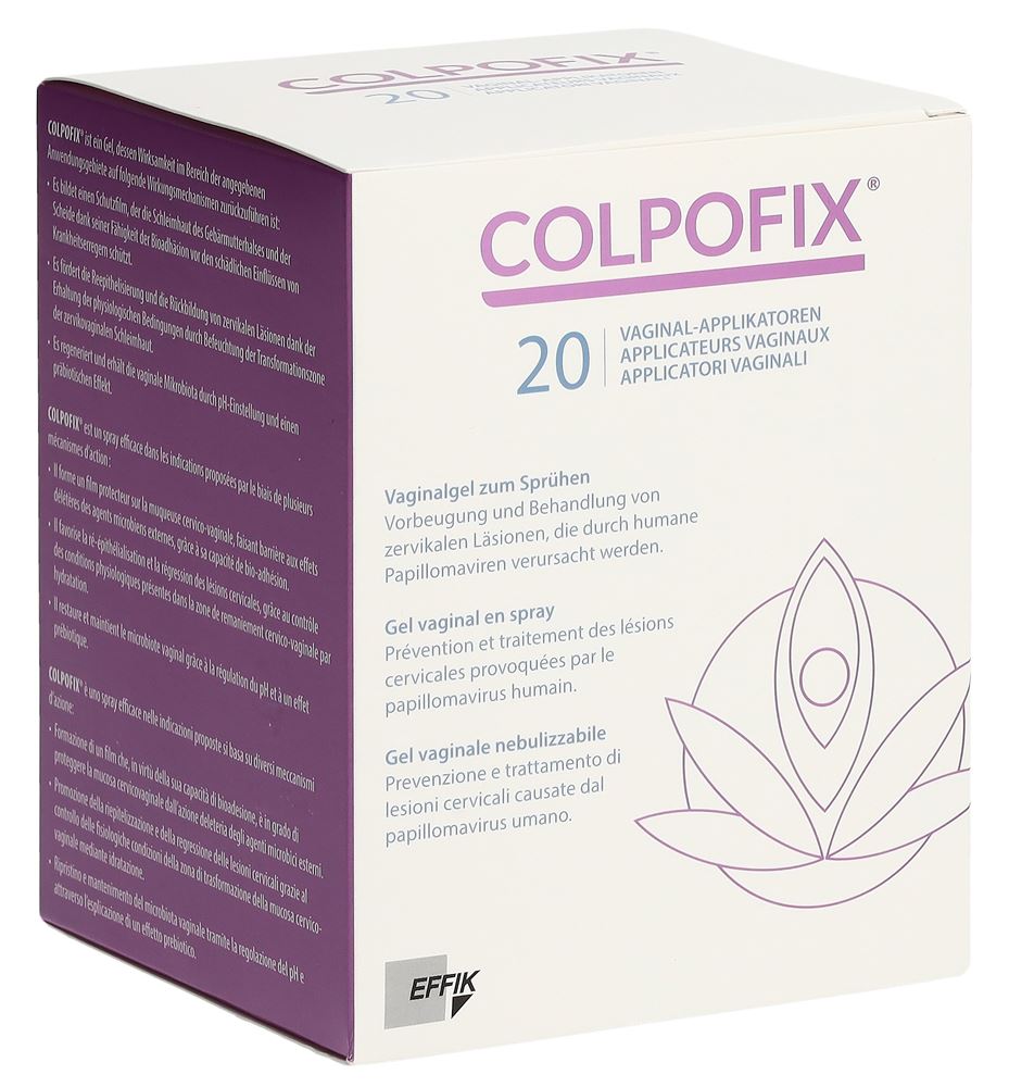 Colpofix Vaginales Gelspray mit 20 Applikatoren 2 x 20 ml