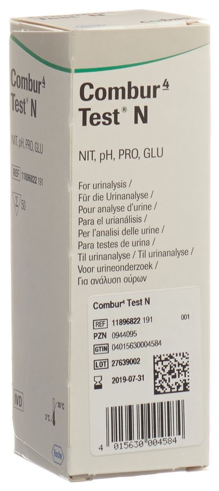 Combur 4 Test N Streifen 50 Stk