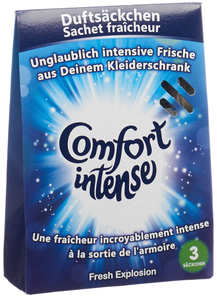 Comfort intense Duftsäckchen blau 3 Stk
