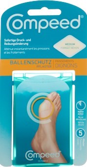 Compeed Ballenschutzpflaster Box 5 Stk