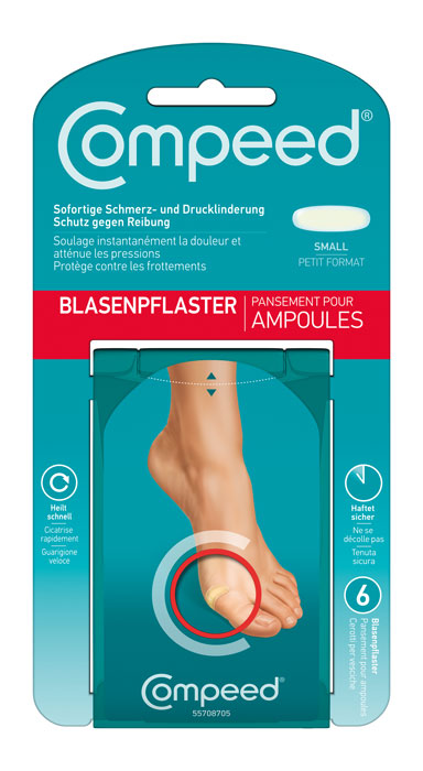Compeed Blasenpflaster Small Box 6 Stk