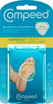 Compeed Hornhautpflaster Medium Box 6 Stk