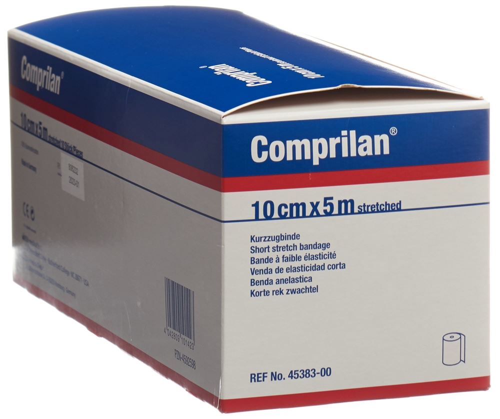 Comprilan Eco Kurzzugbinde 10cmx5m 10 Stk