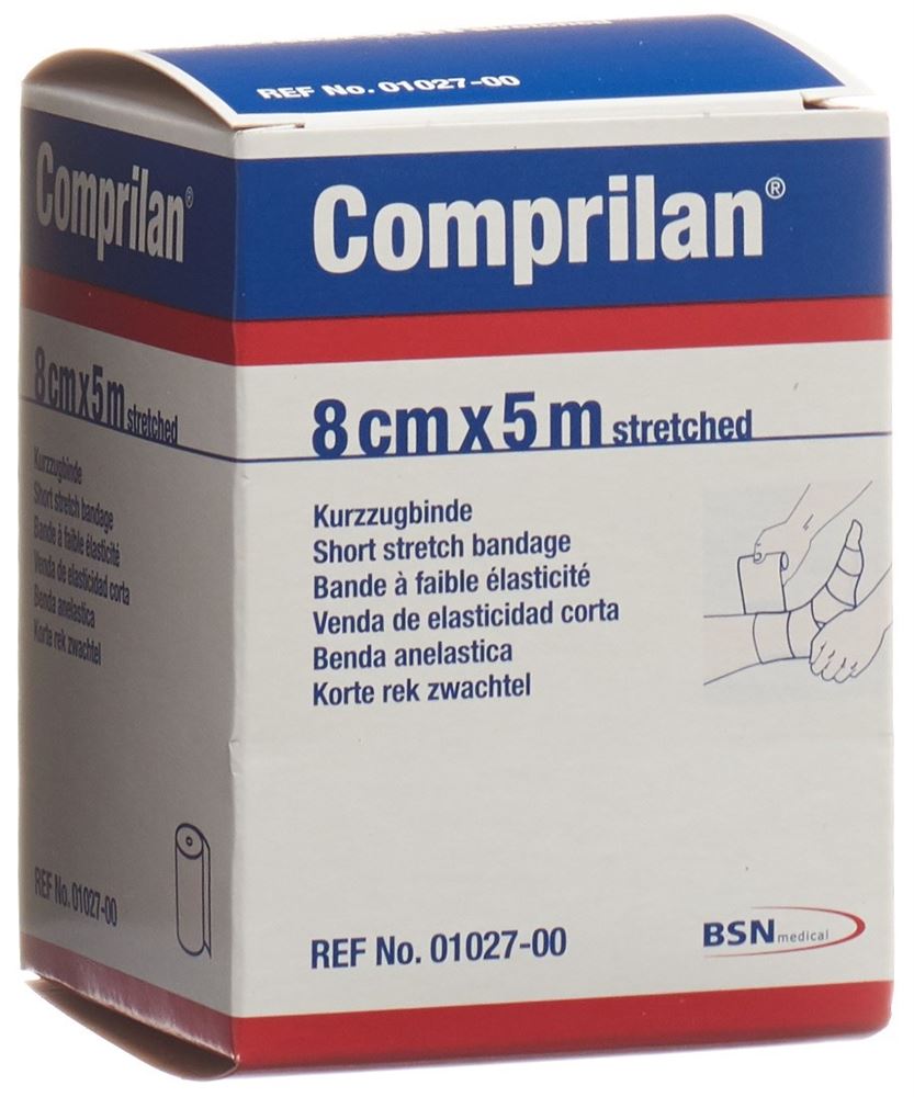 Comprilan Kurzzugbinde 5mx8cm