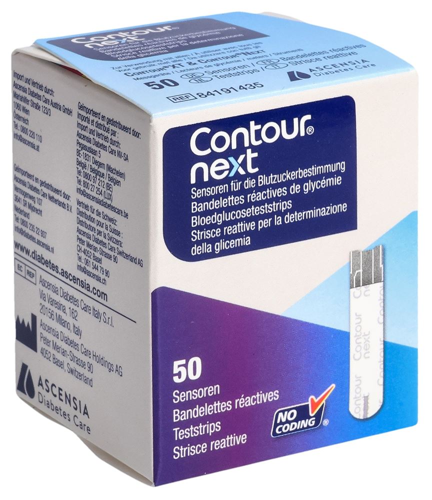 Contour Next (Pi-Aps) Sensoren 50 Stk