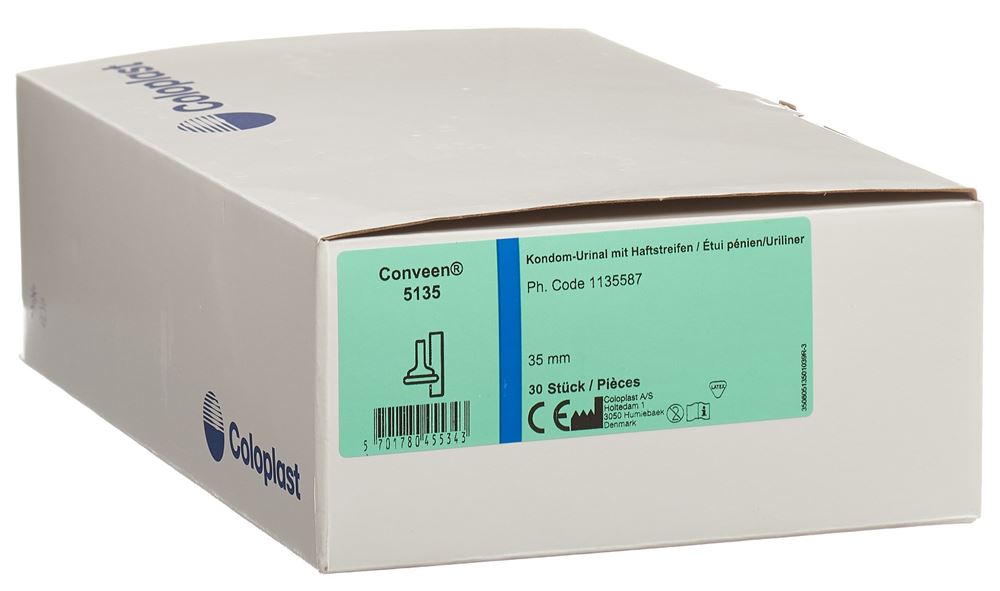Conveen Kondom Urinal 35mm Haftstreifen 30 Stk