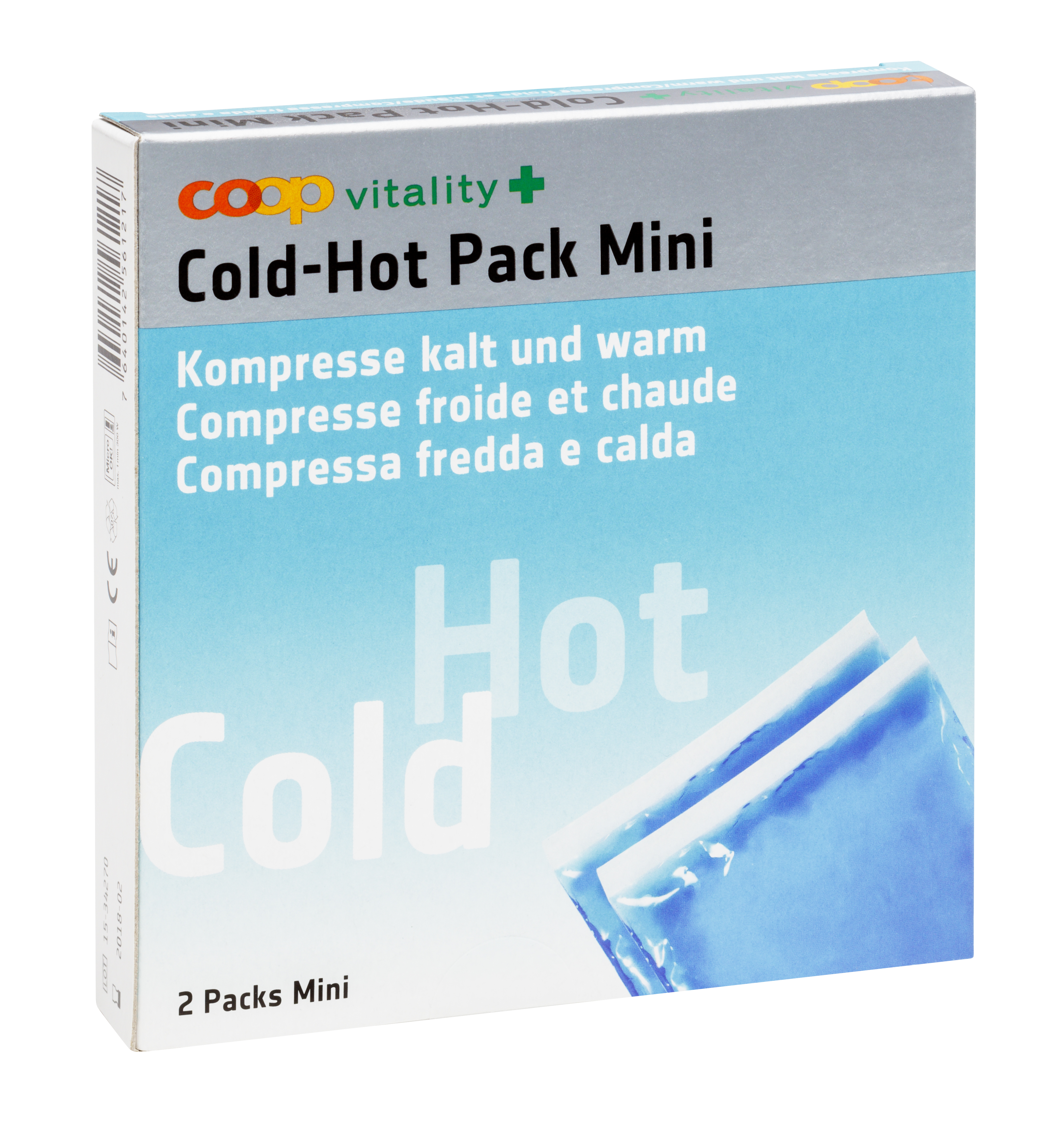 Coop Vitality Cold & Hot Pack 10x11cm Mini 2 Stk