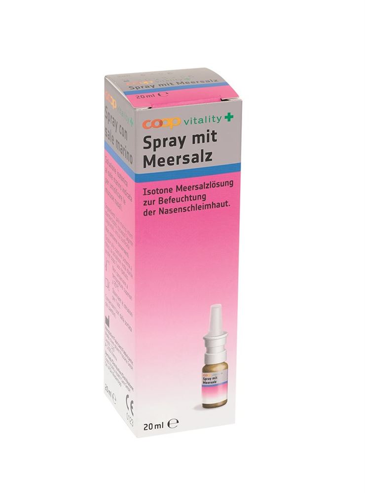 Coop Vitality Spray mit Meersalz Nasenspray 20 ml