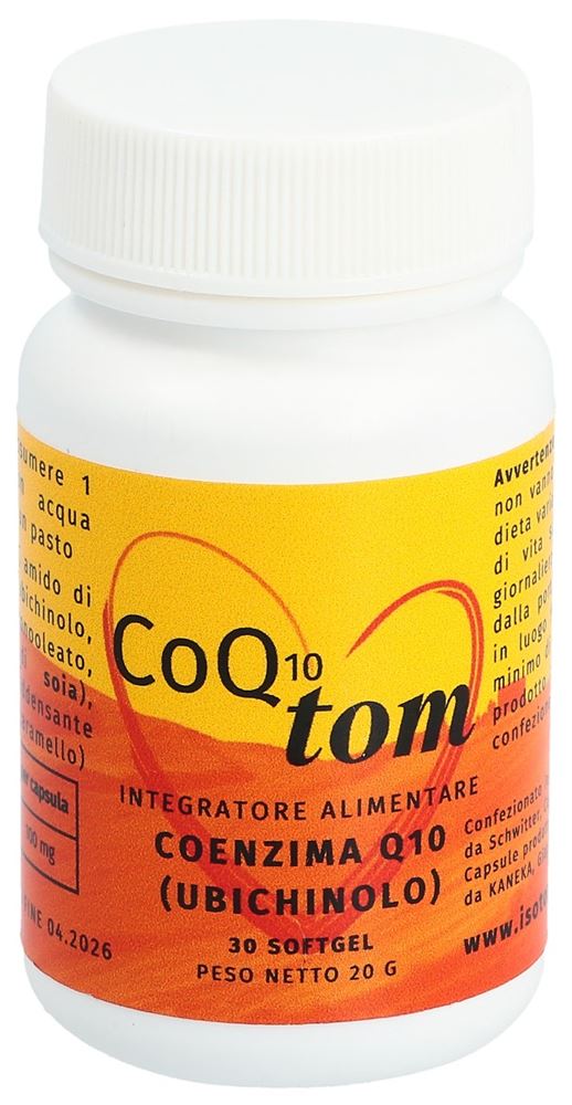CoQ10tom Weichkaps Ds 30 Stk