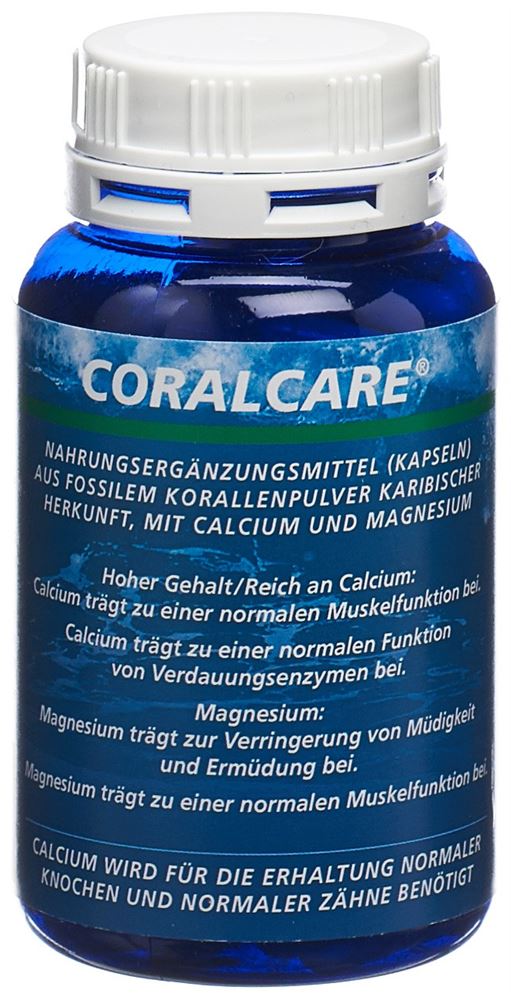 Coralcare Calcium-Magnesium Kaps 1000 mg Ds 120 Stk