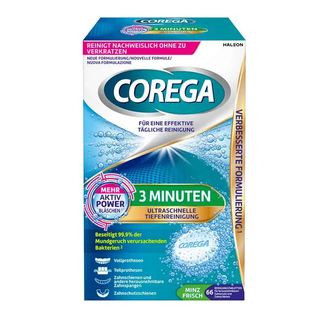 Corega Rapid Tabs 66 Stk