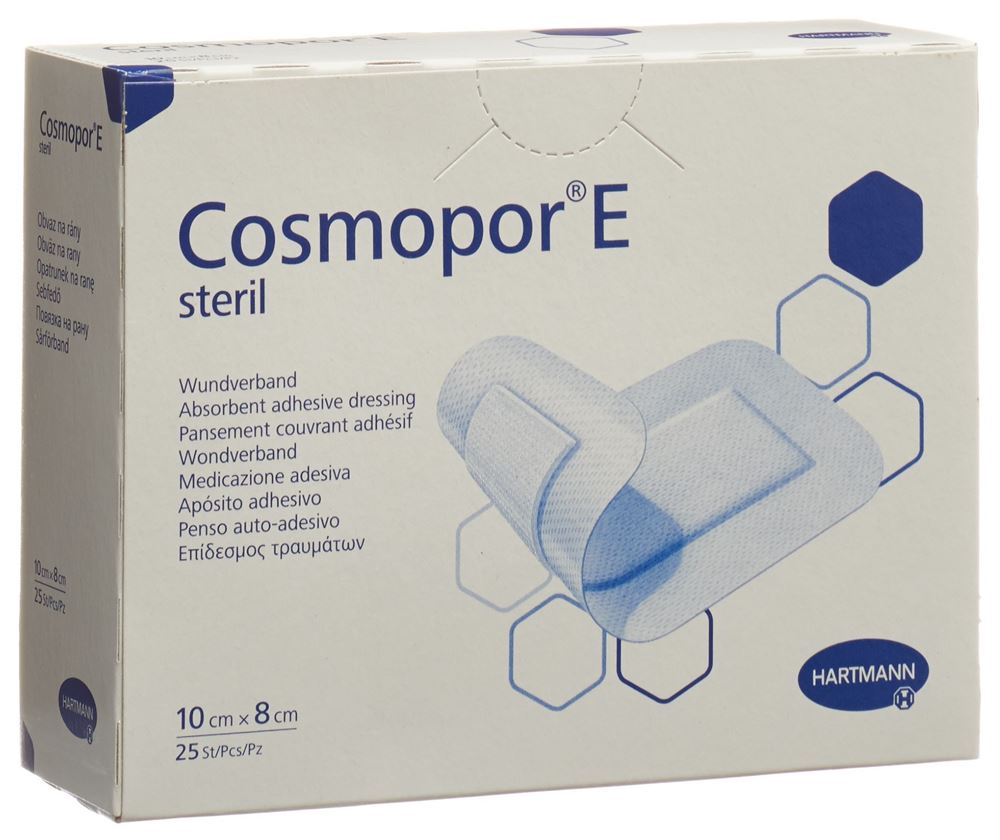 Cosmopor E Schnellverband 10cmx8cm steril 25 Stk