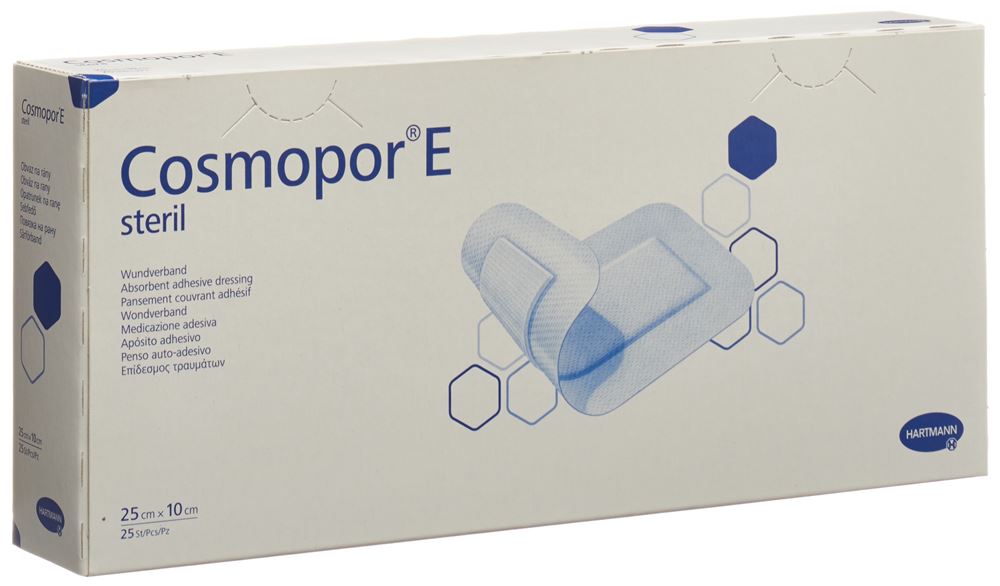 Cosmopor E Schnellverband 25cmx10cm steril 25 Stk