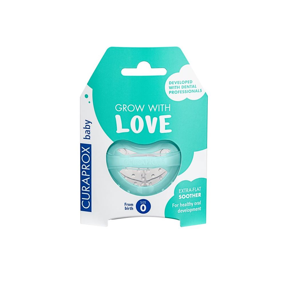 Curaprox Baby Schnuller Gr0 türkis
