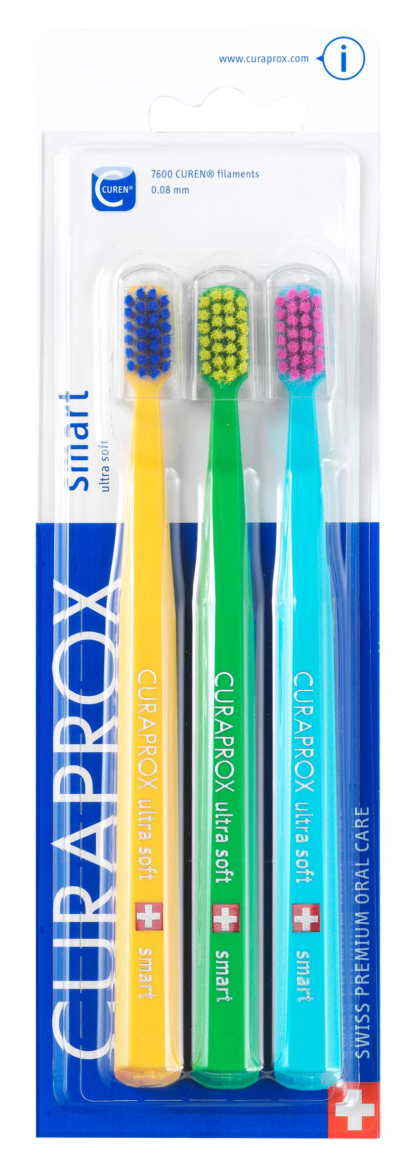 Curaprox CS smart Blister three-pack