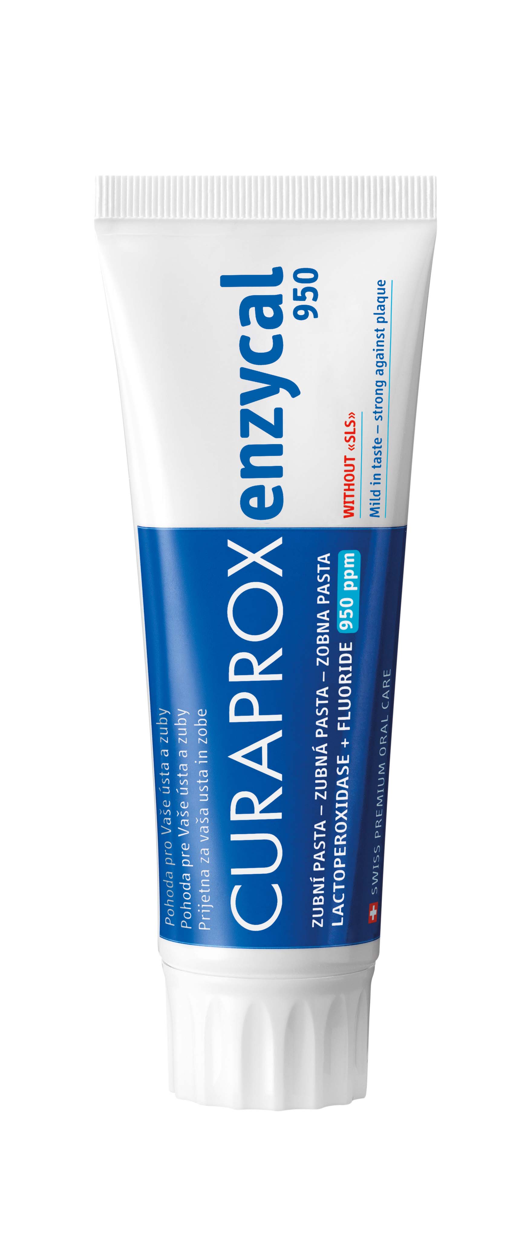 Curaprox Enzycal 950 Zahnpasta 75 ml