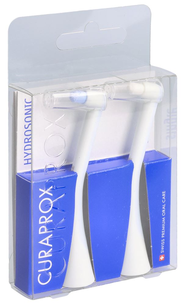 Curaprox Hydrosonic Pro Ersatzbürstenköpfe single Duo Pack