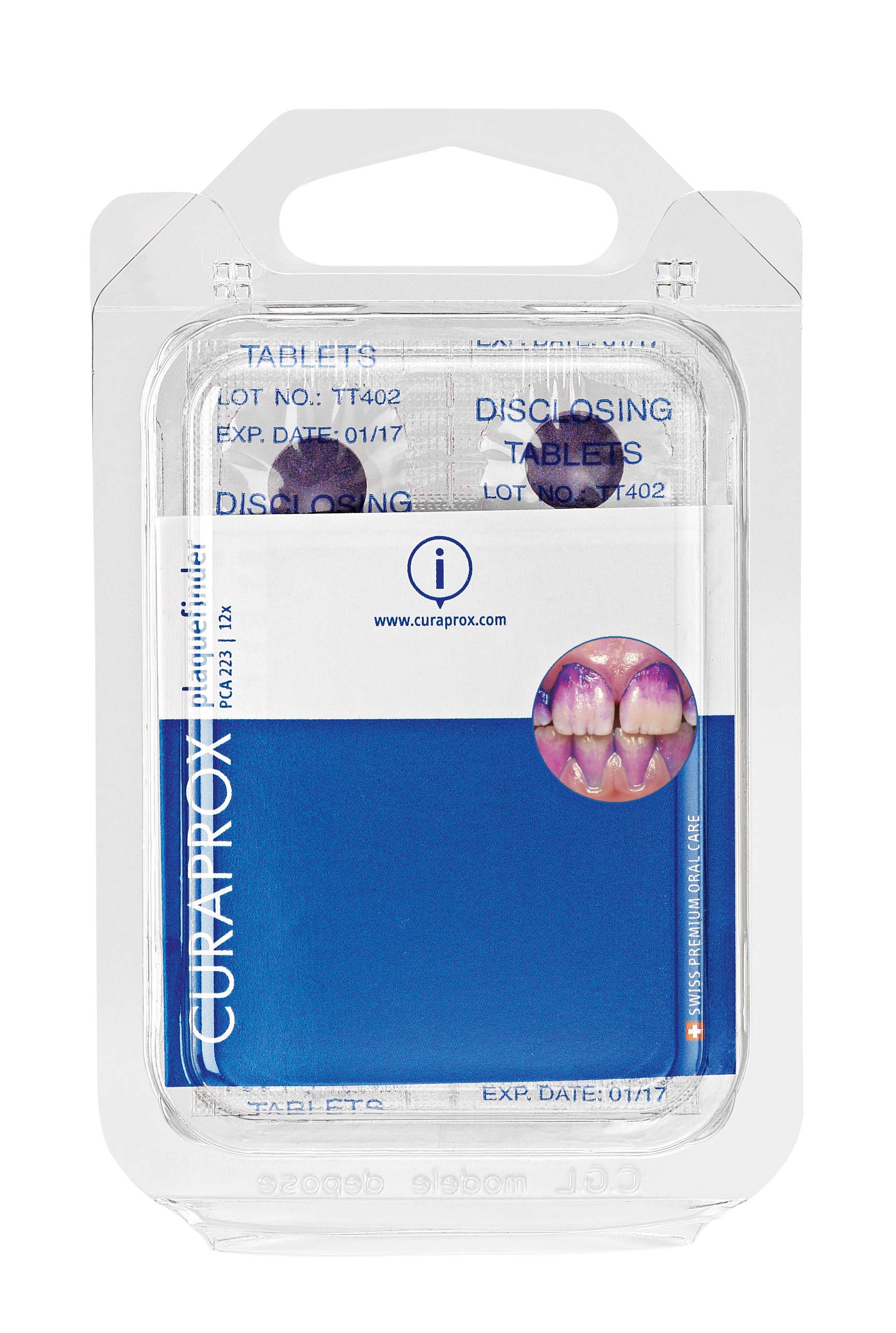 Curaprox PCA 223 Plaquesearch Anfärbetabletten 12 Stk