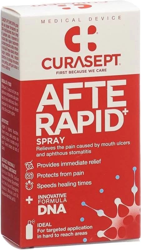 Curasept Afte Rapid DNA Spray englisch/französisch/deutsch/ungarisch 15 ml