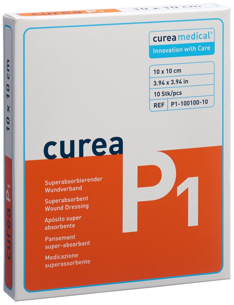 Curea P1 Superabsorber 10x10cm 10 Stk