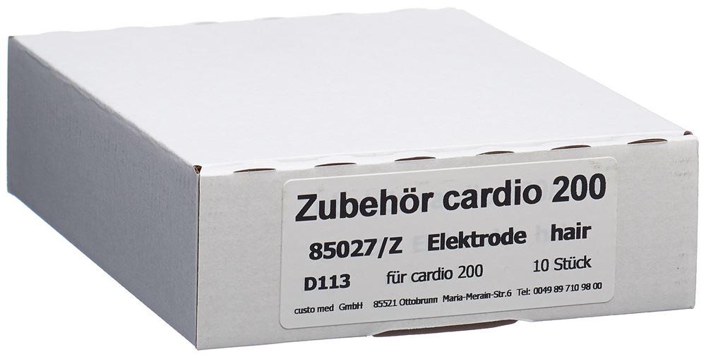 Custo Med Saugelektrode Hair zu custo cardio 200/400 10 Stk