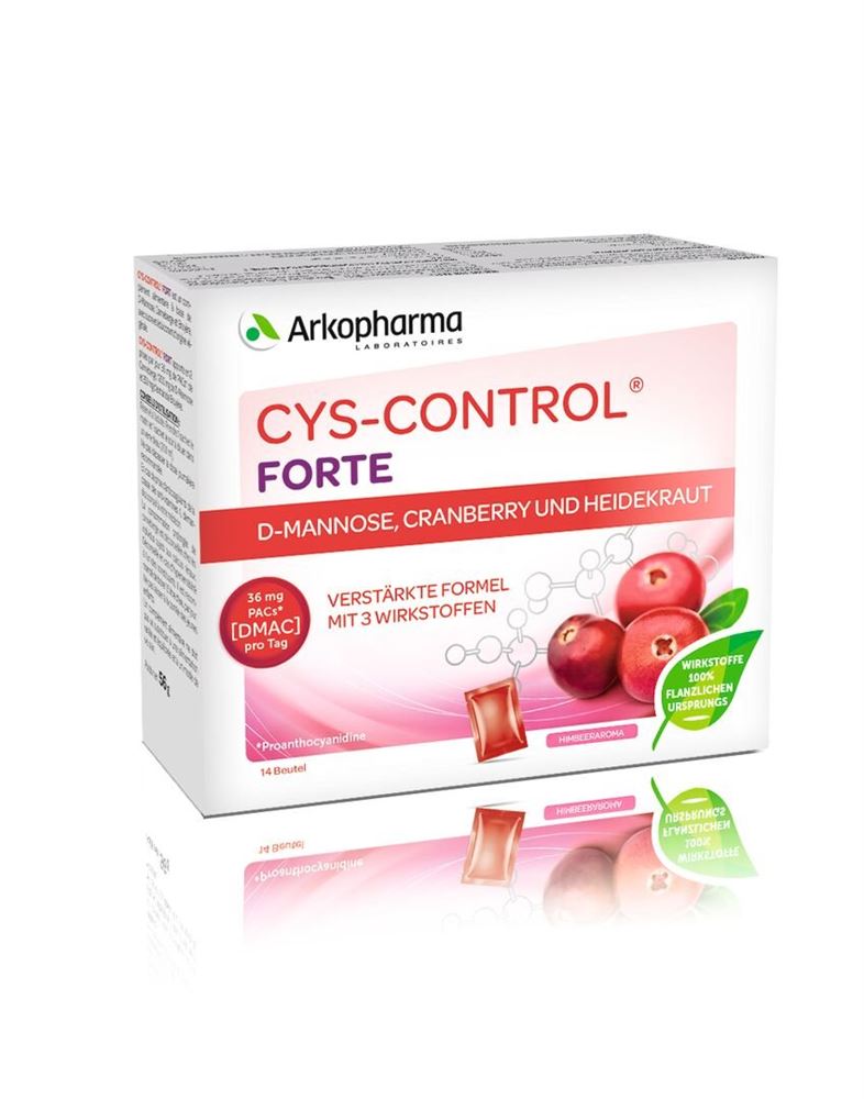 Cys-Control Forte D-Mannose 2G Beutel 14 Stück
